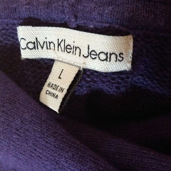 Calvin Klein Purple Cowl Neck Sweater - Picture 7 of 7
